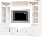 AMERLIFE 98" W Wall Unit TV Stand w