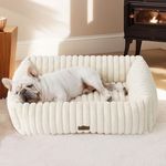 Bedsure Washable Dog Bed for Medium