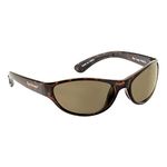 Flying Fisherman Key Largo Polarized Sunglasses (Shiny Tortoise Frame, Amber Lens)