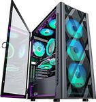 MUSETEX ATX PC Case Pre-Install 6 P