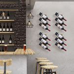 Taprion Wine Rack Wall Mounted, Wood Wall Wine Rack for 24 Wine Bottles, A Stylish and Space-Saving Wine Rack for Kitchen, Dining Room, Home Bar, Wine Cellar (24 Wine Bottles)
