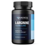 L-Arginine & L-Citrulline Supplement | Stamina, Endurance, Workout & Performance Support for Men | 295 mg L Arginine + L Citrulline 130 mg | 120 Nitric Oxide Pills | Vegan, Third-Party Tested