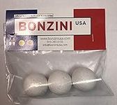 3-Pack Bonzini White Lacquered Cork