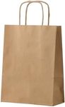 FACEBAG 50-Pack Brown Paper Bags wi