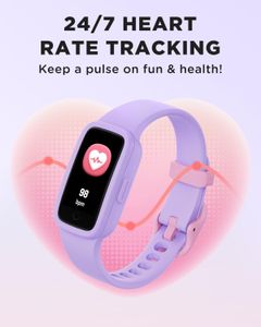 BIGGERFIVE Vigor 3 Kids Fitness Tracker – Activity & Sleep Monitor