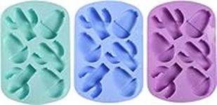 Kitchtic Cactus Silicone Non-stick Molds for Chocolate, Candy, Cookie and Mini Cake - Easy to Use and Clean Candy Molds - 3pcs set with unique designs - Mold for Baking Dessert and Oreo Cookies