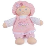 GUND Baby My First Dolly, Plush Doll for Babies and Toddlers, Pink/White, 13”