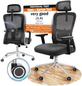 CLOUVOU BrightSeat Ergonomic Office Chair [BEST RATED] Desk Chair 100% Adjustable | Computer Chairs & Gaming Chair Adults | Desk Chair For Home Office Chair Ergonomic | Up To 330lbs