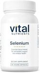 Vital Nutrients - Selenium - Powerful Antioxidant Support - 90 Vegetarian Capsules per Bottle - 200 mcg