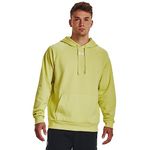 Under Armour Mens Rival Fitted OTH Hoodie Yellow L