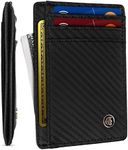 POWR Mens Wallet, Slim Genuine Leat