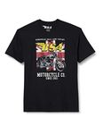 BSA Men's Union Jack T Shirt, Black, XL UK