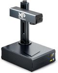 Monport 60W MOPA Fiber Laser Engraver, LightBurn Compatible Color Marking Machine, Portable Handheld Laser Cutter with JPT Laser Source, Autofocus, 175x175mm Workarea, for Metal Jewelry Glass Acrylic