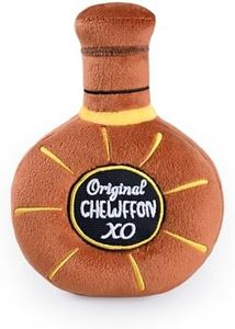 CHEWFFON Whiskey Bottle Plush Dog Toy, Squeaky & Crinkle Interactive Puppy Toy, Soft Funny Toy for Small & Medium Dogs, Engaging Playtime Companion, Boredom Relief Pet Toy