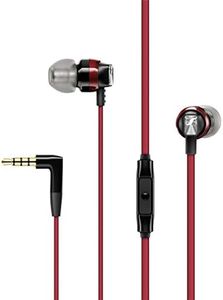 Sennheiser CX 300S in Ear Headphone with One-Button Smart Remote - Red