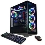 CYBERPOWERPC Gamer Supreme Liquid Cool Gaming PC, AMD Ryzen 7 8700G 4.2GHz, GeForce RTX 4070 Super 12GB, 64GB DDR5, 2TB PCIe Gen4 SSD, WiFi Ready & Windows 11 Home (SLCAI9100A)