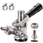 Keg Coupler, MRbrew Beer Coupler, Keg Coupler D System, Sankey Keg Coupler, All 304 Stainless Steel Keg Tap Coupler