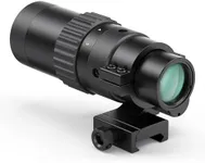Feyachi M36 1.5X - 5X Red Dot Sight Optics Magnifier with Flip to Side Mount