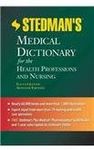 Stedmans Medical Dictionary for the