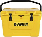 DEWALT 25 Qt Roto Molded Cooler, Heavy Duty Ice Chest for Camping, Sports & Outdoor Activities