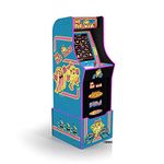 Arcade1UP Ms. Pac-Man Arcade Cabinet w/Riser