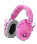 PROHEAR 032 Noise Cancelling Headphones for Kids - 25dB Noise Reduction - Adjustable Sensory Ear Protection Muffs for Concert, Fireworks, Monster Truck Shows, School - Princess Pink