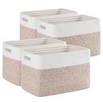 SIXDOVE 4 Pack Shelf Baskets for Or