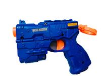 Blinkids Toys Blue Mini Storm Gun for Fun Target Shooting Game with 10 Soft Foam Bullet for Kids (Blue Colour)