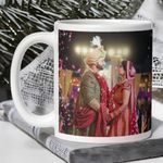 Aousome Personalized Gift Custom Photo Quote Name Wish Ceramic Magic Mug for Birthday Gift, Anniversary Gift Etc 325 ML (No Magic)