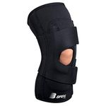 Breg Lateral Stabilizer with Hinge Neoprene Soft Knee Brace (Right Knee, Small)