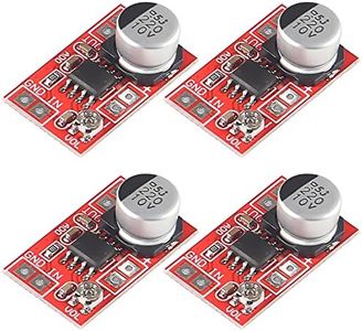 Alinan 4pcs DC 5V-12V Micro Electret Amplifier MIC Condenser Mini Microphone Board Adjustable Gain 750mW LM386 AMP Module