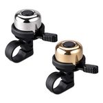 BONMIXC (2 PACK) Bike Bell Brass Bicycle Bell Mini