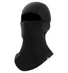 Tough Headwear Black Balaclava Ski Mask for Men & Women - Motorcycle Balaclava Face Mask for Cold Weather - Snowboard Mask w/UV Protection