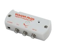 Vision Plus VP2 Digital TV Signal Amplifier for Caravans and Motorhomes - White