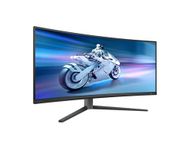 PHILIPS Evnia 34M2C6500-34 Inch OLED WQHD Curved Gaming Monitor, 175 Hz, 0.03 ms, HDR400, Ambiglow, FreeSync Premium Pro, G-Sync comp. (3440x1440, 2X HDMI, DisplayPort, USB Hub) dark gray