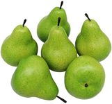 D-Seven 6pcs Pear Artificial Fruit 