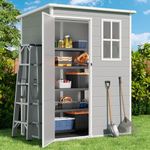 Gizoon 5x3 FT Outdoor Storage Shed,