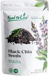 Black Chia Seeds, 8 Ounces – Whole,