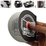 The Record Butler 2-Pack Anti Static Record Cleaner & Handler. Soft Fleece Cradles Your Records Eliminating Dirty Fingers from Touching The Vinyl.