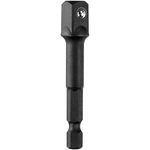 DEWALT Socket Adapter, Hex Shank, Impact Ready, 1/4-Inch to 3/8-Inch (DW2542IR)