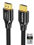 CableCreation 8K HDMI 10 Feet Ultra HD High Speed HDMI Cable 48Gbps, 8K 60Hz, HDCP 2.2, 4:4:4 HDR, eARC Compatible with PS5, PS4, Xbox Series X, Xbox One, MacBook Pro 2021, QLED TV, Roku TV, Black