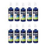 Expo 81803 Liquid Cleaner, White Board Care, 8 Once Capacity, Pack of 10, Removes Ghosting, Stubborn Marks, Shadowing, Grease and Dirt from Whiteboards, Blue Color