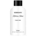 BOBISUKA Clear Liquid Latex, Halloween Costume, Zombie Makeup, SFX Special Effect Make Up for Face and Body, 4.92 FL.OZ