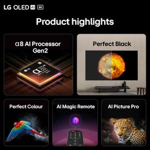 LG 55" OLED 4K Smart TV – Ultra HD HDR Display