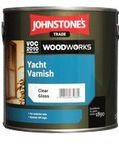 2.5 LTR JOHNSTONE'S WOODWORKS YACHT VARNISH CLEAR