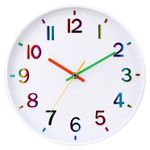 Large Colorful Clocks