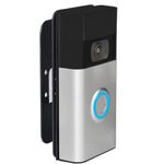 PAIKIUU Adhesive Ring Doorbell Mount with Adjustable 90 Degree Angle, 2 Way Installation Ring Doorbell Bracket No Drill with Screws Mounting Wedge Kit for Ring Video Doorbell