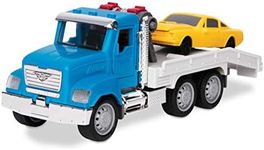 Driven by Battat – Toy Tow Truck for Kids – City Vehicle Toy – Lights & Sounds – Movable Parts – 3 Years + – Micro Tow Truck