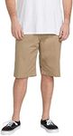 Volcom Men's Vmonty Chino Shorts, Khaki, 36