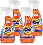 Tide Laundry Stain Remover with Oxi, Rescue Clothes, Upholstery, Carpet and More from Tough Stains 650ml (162.50 ml (Pack of 4))